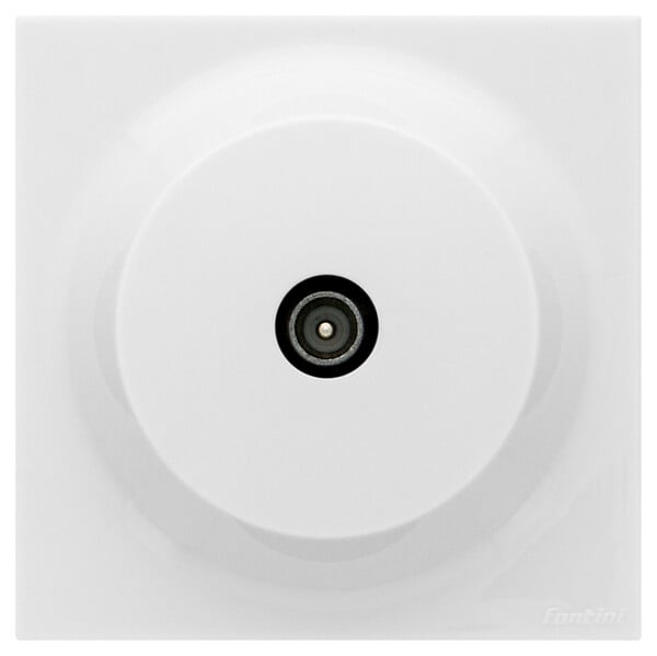 FONTINI - FONTINI Prise TV blanche Neo Evo saillie complète - large