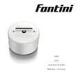 FONTINI - FONTINI Va-et-vient métal chrome porcelaine blanche DO - vignette