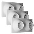 FONTINI - FONTINI Lot de 3 doubles prises 2P+T NEO EVO - vignette