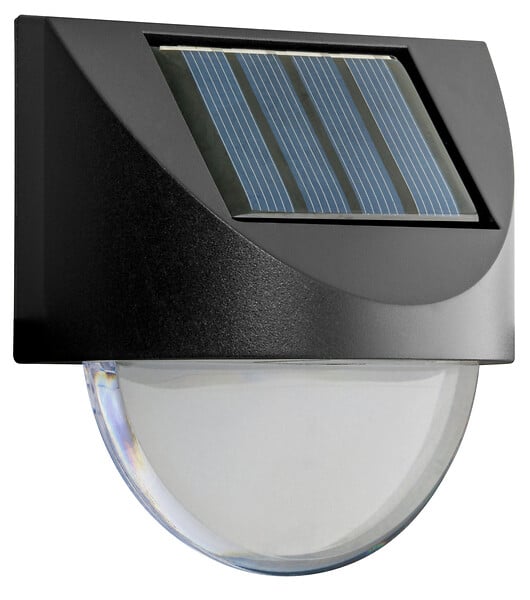 EZ SOLAR - EZ SOLAR Pack de 2 appliques solaires rectangulaires 2 x 6 lumens - large