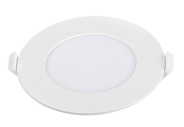 HELLERMANNTYTON - PANASONIC Spot LED à encastrer 6W Diam ext 120mm 360 lm 3000K Blanc chaud - large