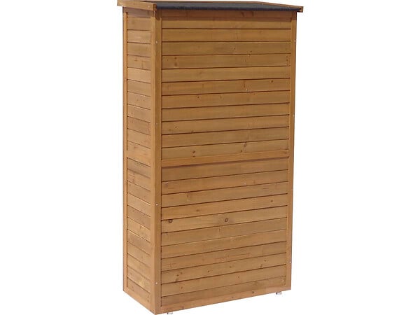 HABITAT ET JARDIN - Armoire de jardin "Space" - 87 x 46.5 x 160 cm - Marron - large