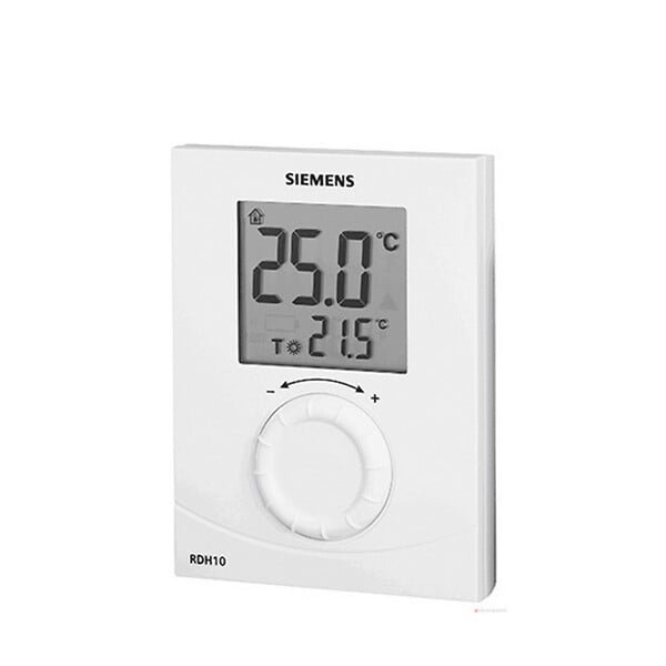 SIEMENS - SIEMENS Thermostat d'ambiance digital non programmable RDH100 - large