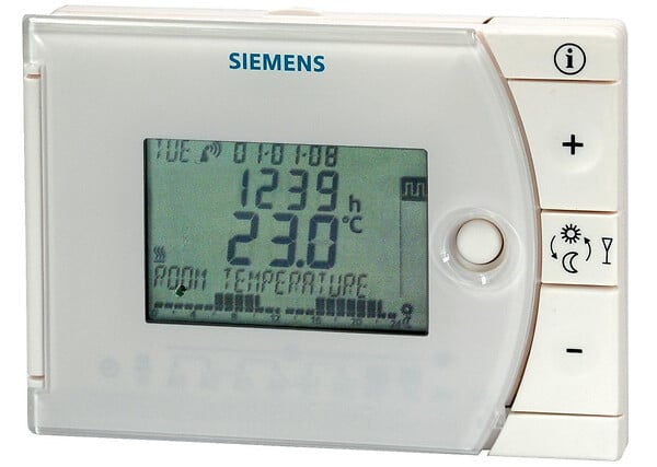 SIEMENS - SIEMENS Régulateur de température ambiante avec programme horaire journalier REV13-XA - large