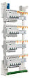 SIEMENS - SIEMENS TABLEAU PREEQUIPE 4 RANGEES 4 ID + 16 DISJ SIEMENS (KNX) - vignette