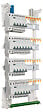 SIEMENS - Tableau 4 rangées pré-équipé 1 interdiff 40A + 3 interdiff  63A + 19 disj - vignette