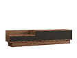 HABITAT ET JARDIN - Meuble TV en bois "Asir" - 160 x 35 x 35 cm - Marron - vignette