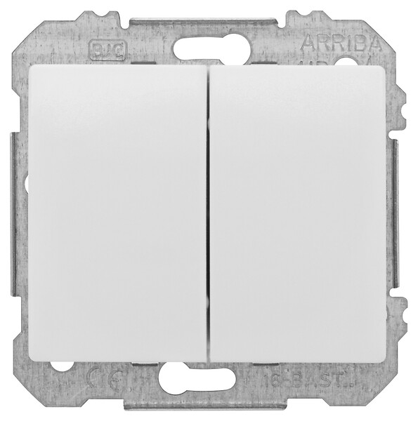 SIEMENS - Double Va & Vient Blanc DELTA IRIS SIEMENS-SIEMENS - large