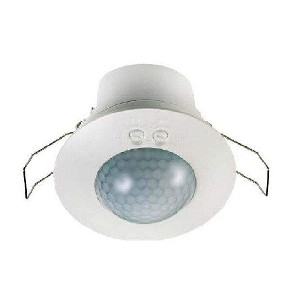 SIEMENS - SIEMENS Détecteur de mouvement blanc Delta Iris pour encastrement plafond 360° 230V AC max - large