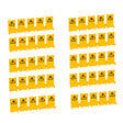 EATON CAPRI - EATON Lot de 10 jeux de 5 embouts isolants pour peigne horizontal - vignette