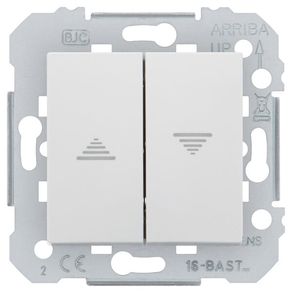 SIEMENS - SIEMENS Interrupteur Volet Roulant BLANC DELTA VIVA - Commande pour volet roulant simple et fiable - large