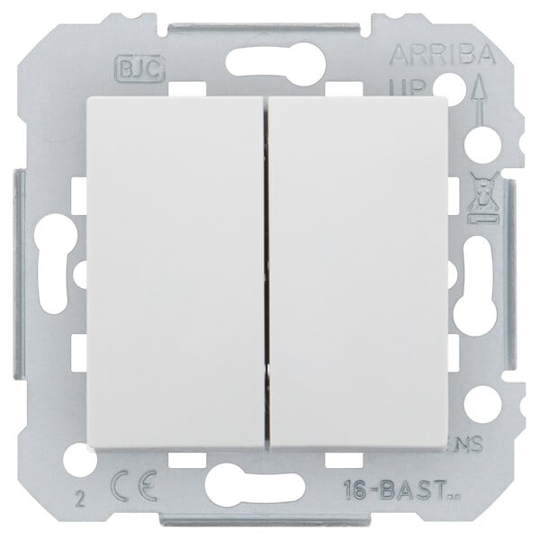 SIEMENS - SIEMENS Double Va-et-Vient Blanc DELTA VIVA - large