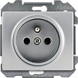 SIEMENS - SIEMENS Prise 2P+T Silver SIEMENS - vignette