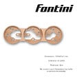 FONTINI - FONTINI Socle 3 postes hetre naturel DO - vignette