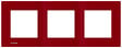 SIEMENS - SIEMENS Plaque Triple Rouge Siemens DELTA VIVA - vignette