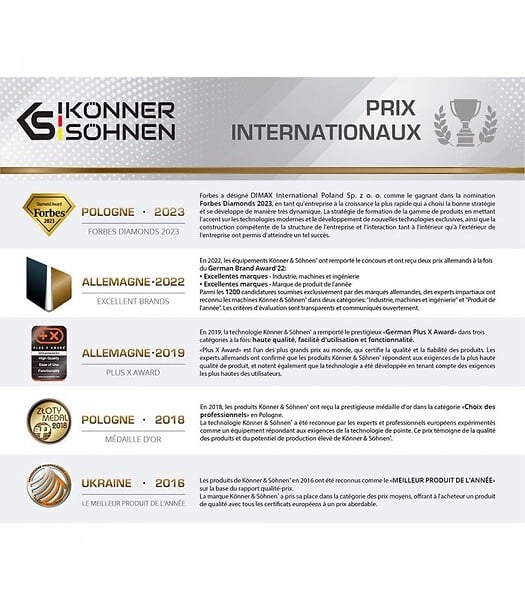 KONNER SOHNEN - Groupe électrogène Diesel Könner & Söhnen KS 16-1/3E - large
