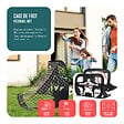 VOUNOT - Cage de foot portable Lot 2 pcs POP UP - vignette