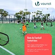 VOUNOT - Lot de 2 buts de football pliable pop up 120x80x80cm noir - vignette