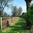 ART GARDEN - Panneau cloture noisetier en tressage vertical - H100 X L 150 cm - vignette