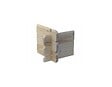 ALTANKA - Terrasse en bois avec balustrade pour abri en bois - 10m2 - 5m x 2m - couleur: naturel - DOM615 - vignette