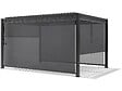 HABITAT ET JARDIN - Store pergola bioclimatique - 277 x 208 cm - Gris anthracite - vignette