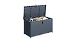 WEKA - Coffre de jardin acier GARY 460L - Anthracite - L.135xP.66cm - vignette
