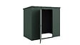 WEKA - Abri de jardin en acier GARY T4 - Vert - L.241.9xP.147.6xH.215.6cm - vignette