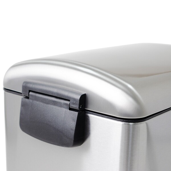 KITCHEN MOVE - Poubelle à pédale inox FULLER argent 40L - large