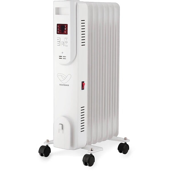 VOLTMAN - Radiateur mobile bain d'huile DigiOil 1500W - Voltman - large