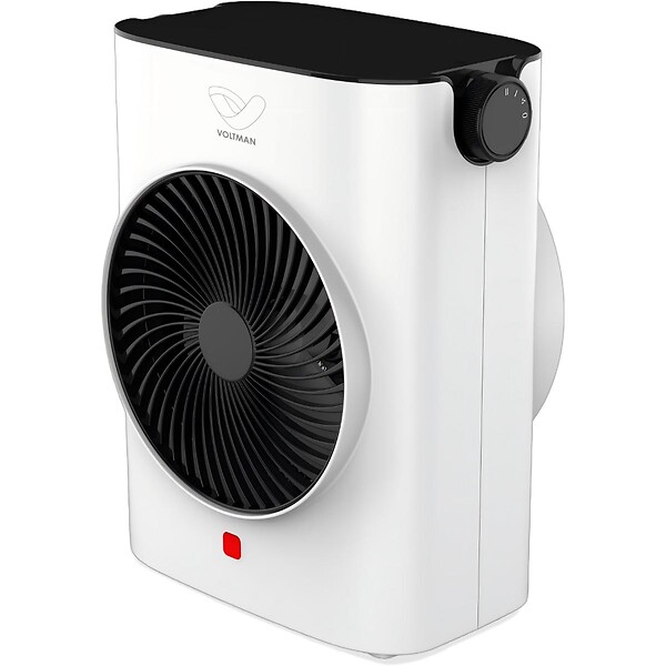 VOLTMAN - Radiateur soufflant 2000W - Blanc et Noir - Voltman - large