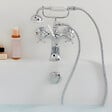 JACOB DELAFON - Mélangeur baignoire Cléo 1889 avec pommeau douche Chromé - vignette