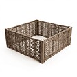 FILA - Potager carré en noisetier - 100% Naturel - 120 x 120 x 60 cm - vignette