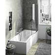 IDEAL STANDARD - IDEAL STANDARD Baignoire Connect air 170 X 80 avec pare Bain  avec volet asymétrique gauche - vignette