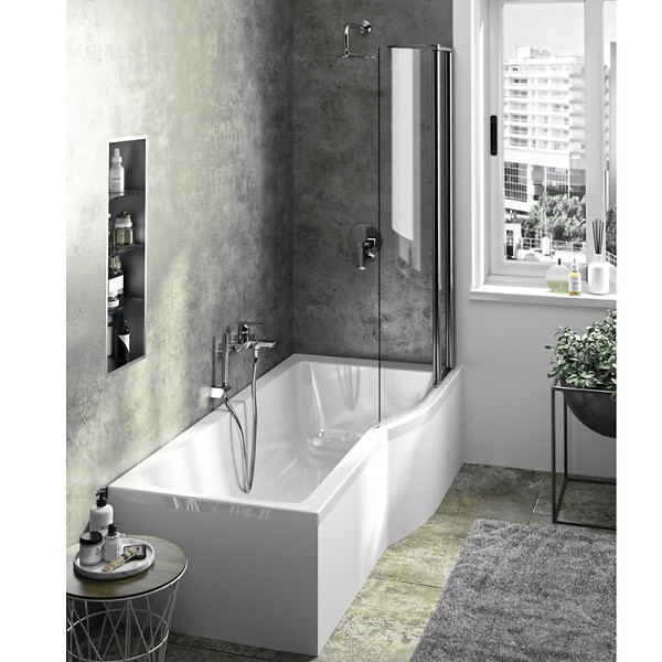 IDEAL STANDARD - IDEAL STANDARD Baignoire Connect air 170 X 80 avec Pare Bain asymétrique droite - large