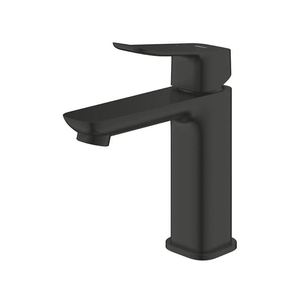 GROHE - Dice mitigeur monocommande de lavabo à levier avec vidage Clic-Clac, noir mat (1018332430) - large