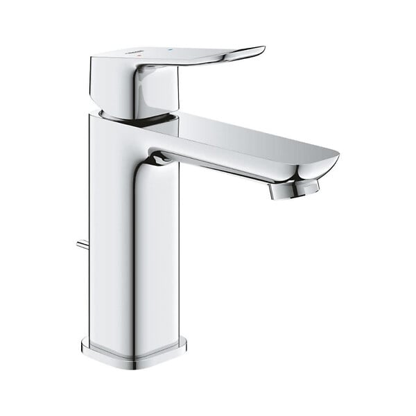 GROHE - Dice mitigeur monocommande de lavabo à levier avec vidage, chrome brillant (1018320000) - large