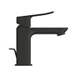 GROHE - Dice mitigeur monocommande de lavabo à levier avec vidage, noir mat (1018562430) - vignette