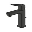 GROHE - Dice mitigeur monocommande de lavabo à levier avec vidage, noir mat (1018562430) - vignette