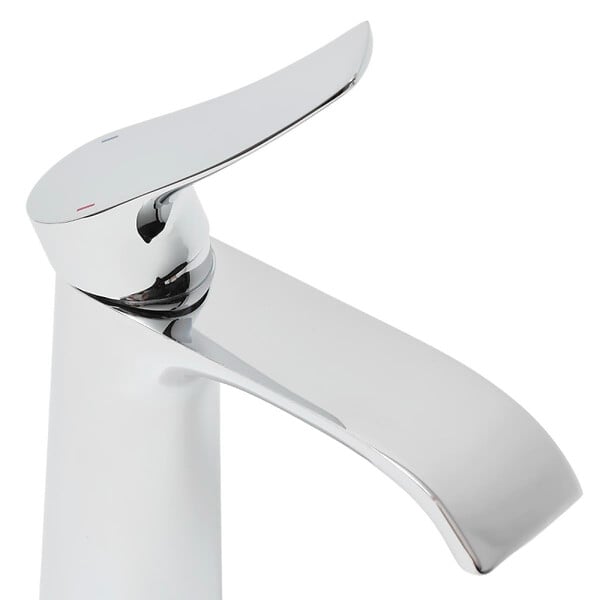 SWISS AQUA TECHNOLOGIES - Infinitio mitigeur de lavabo avec bec cascade, sans vidage, chrome (SATBSINF271) - large