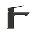 GROHE - Dice mitigeur monocommande de lavabo à levier avec vidage Clic-Clac, noir mat (1018572430) - vignette