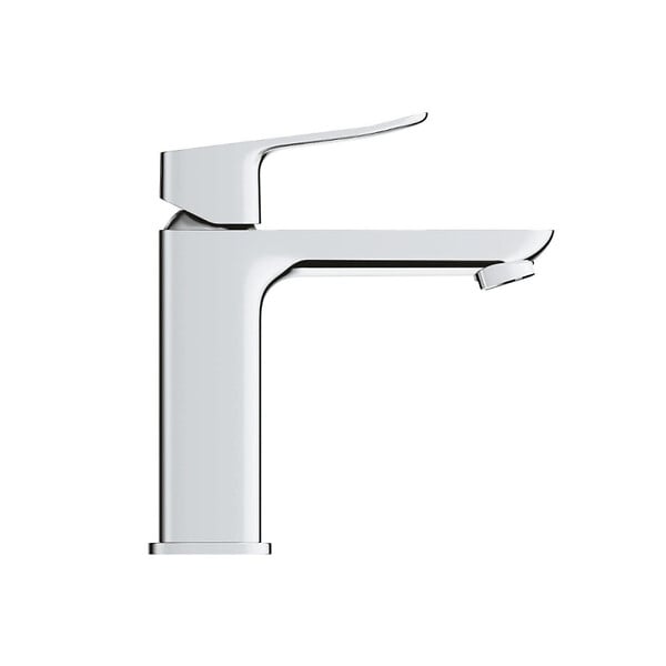 GROHE - Dice mitigeur monocommande de lavabo à levier avec vidage Clic-Clac, chrome brillant (1018330000) - large