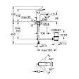 GROHE - Dice mitigeur monocommande de lavabo à levier avec vidage, chrome brillant (1018560000) - vignette