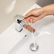 GROHE - Grohe Dice mitigeur monocommande de lavabo à levier avec vidage Clic-Clac, chrome brillant (1018360000) - vignette