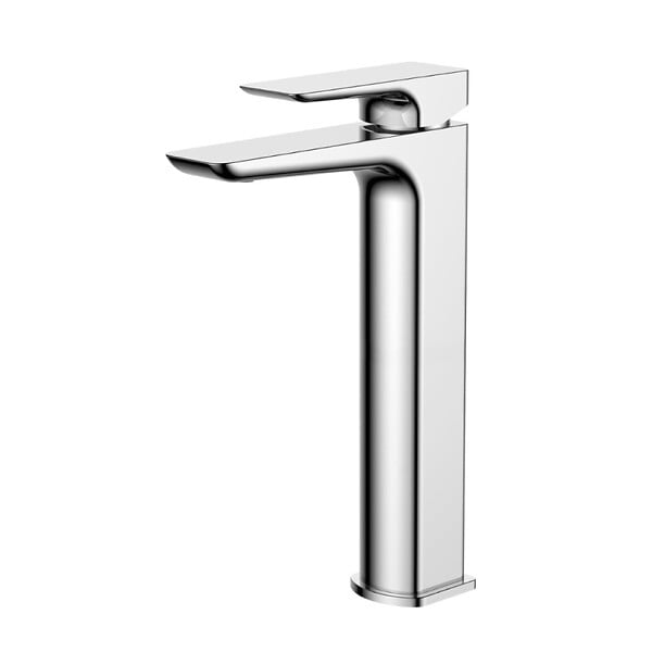 SWISS AQUA TECHNOLOGIES - Brevis mitigeur lavabo haut à levier, sans vidage, chrome (SATBSBRE285) - large