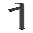GROHE - Dice mitigeur lavabo monocommande XL à levier, avec cartouche en céramique, sans tirette ni vidage, noir mat (1018922430) - vignette