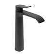 SWISS AQUA TECHNOLOGIES - Infinitio mitigeur de lavabo haut, sans vidage, noir mat (SATBSINF285C) - vignette