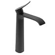 SWISS AQUA TECHNOLOGIES - Infinitio mitigeur de lavabo haut, sans vidage, noir mat (SATBSINF285C) - vignette