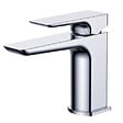 SWISS AQUA TECHNOLOGIES - Brevis mitigeur de lavabo en laiton à levier, sans vidage, chrome brillant (SATBSBRE271) - vignette
