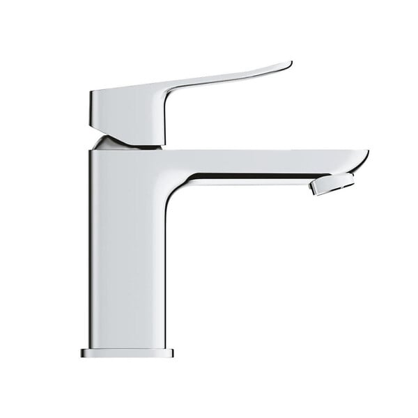 GROHE - Dice mitigeur monocommande de lavabo à levier avec vidage Clic-Clac, chrome brillant (1018570000) - large