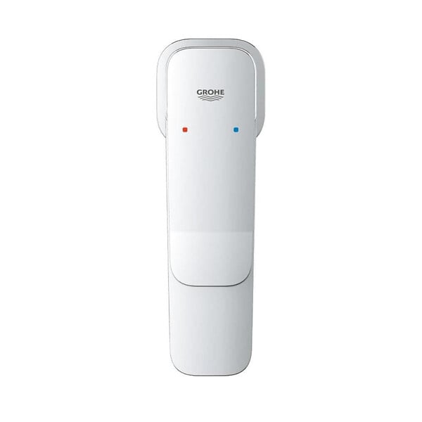 GROHE - Dice mitigeur monocommande de lavabo à levier avec vidage Clic-Clac, chrome brillant (1018570000) - large